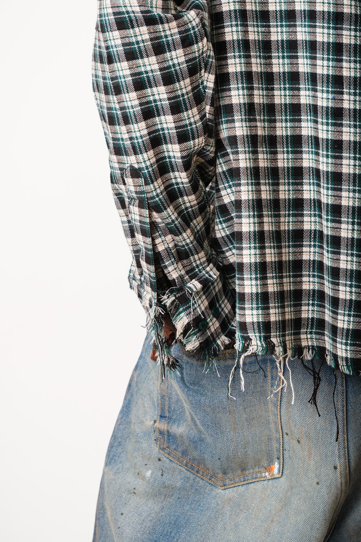 MOSS RIOT PLAID SHIRT