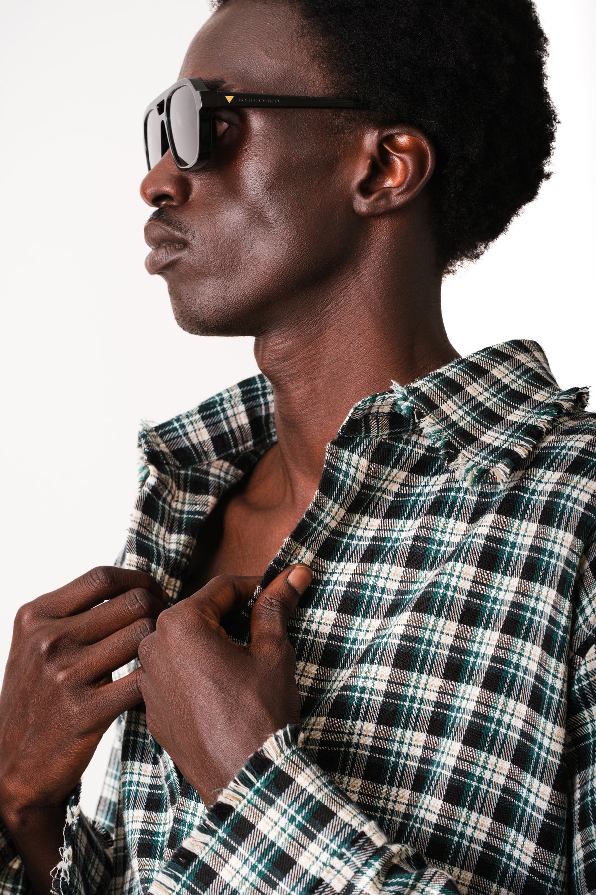 MOSS RIOT PLAID SHIRT