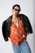 THE RIOT RAW EDGE PLAID SHIRT