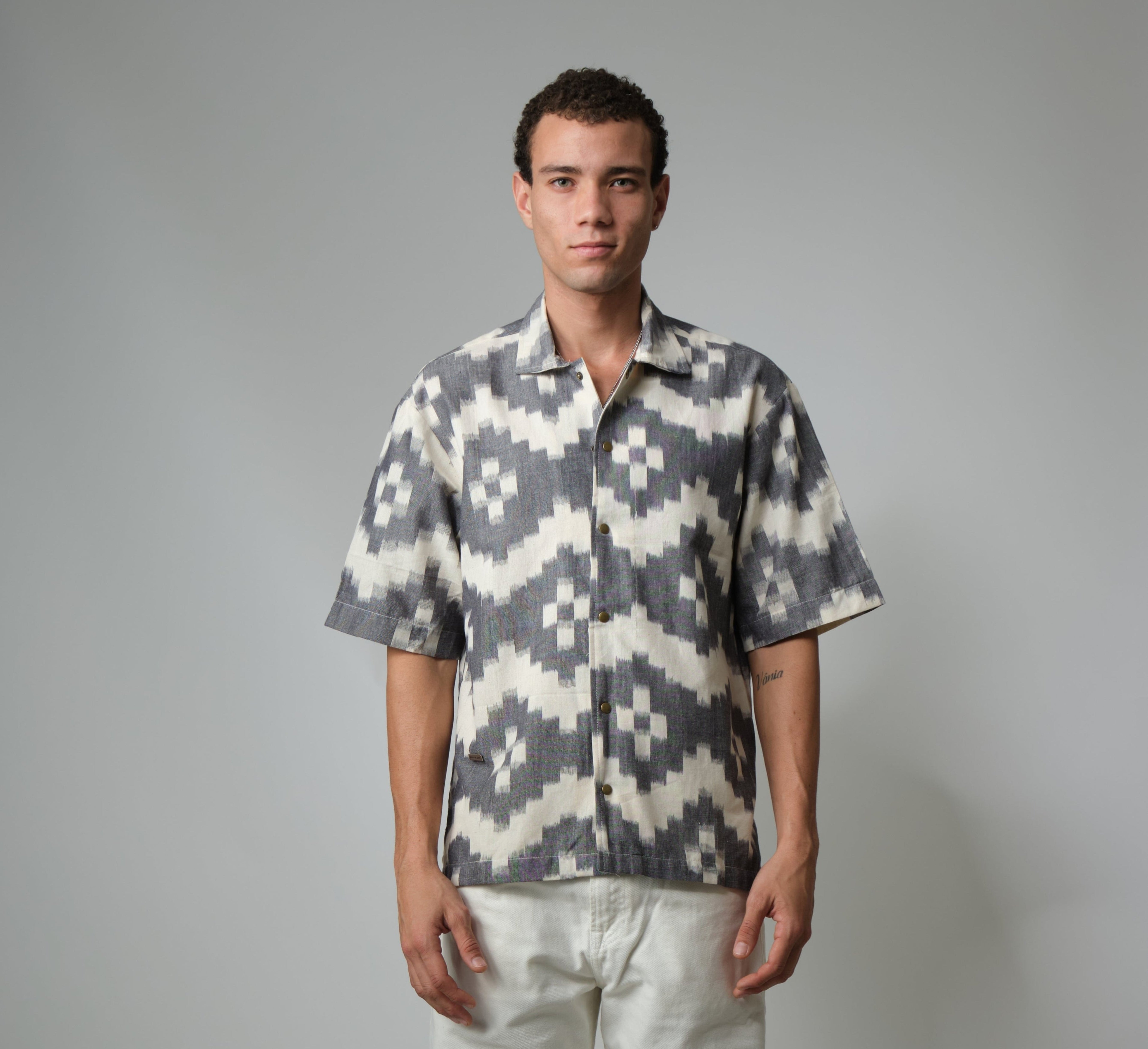 THE IKKAT-KHADI SHIRT