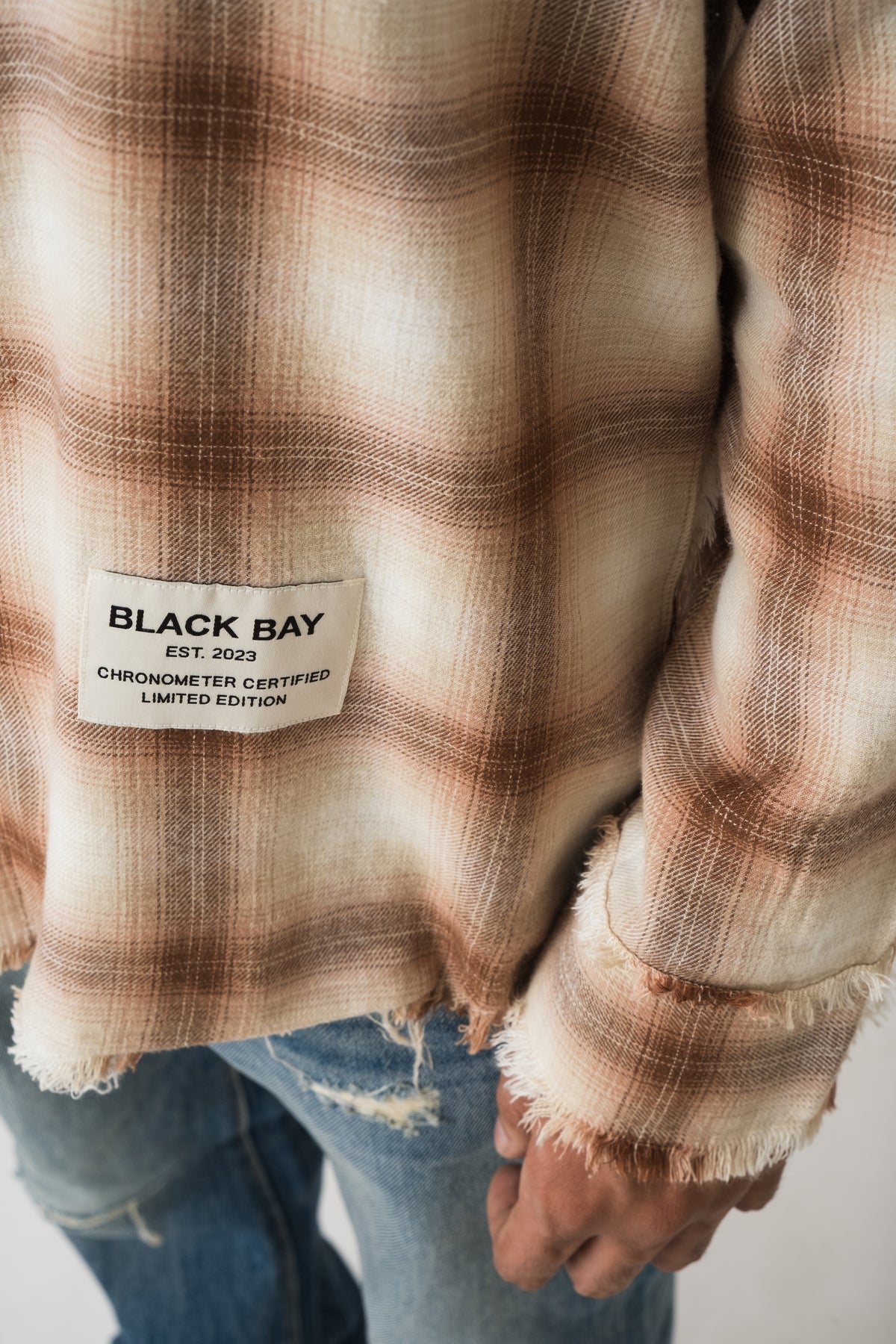 DESERT FADE FLANNEL RAW EDGE SHIRT