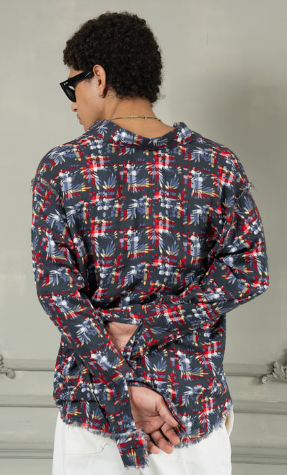 SOLSTICE NOIR RAW EDGE SHIRT