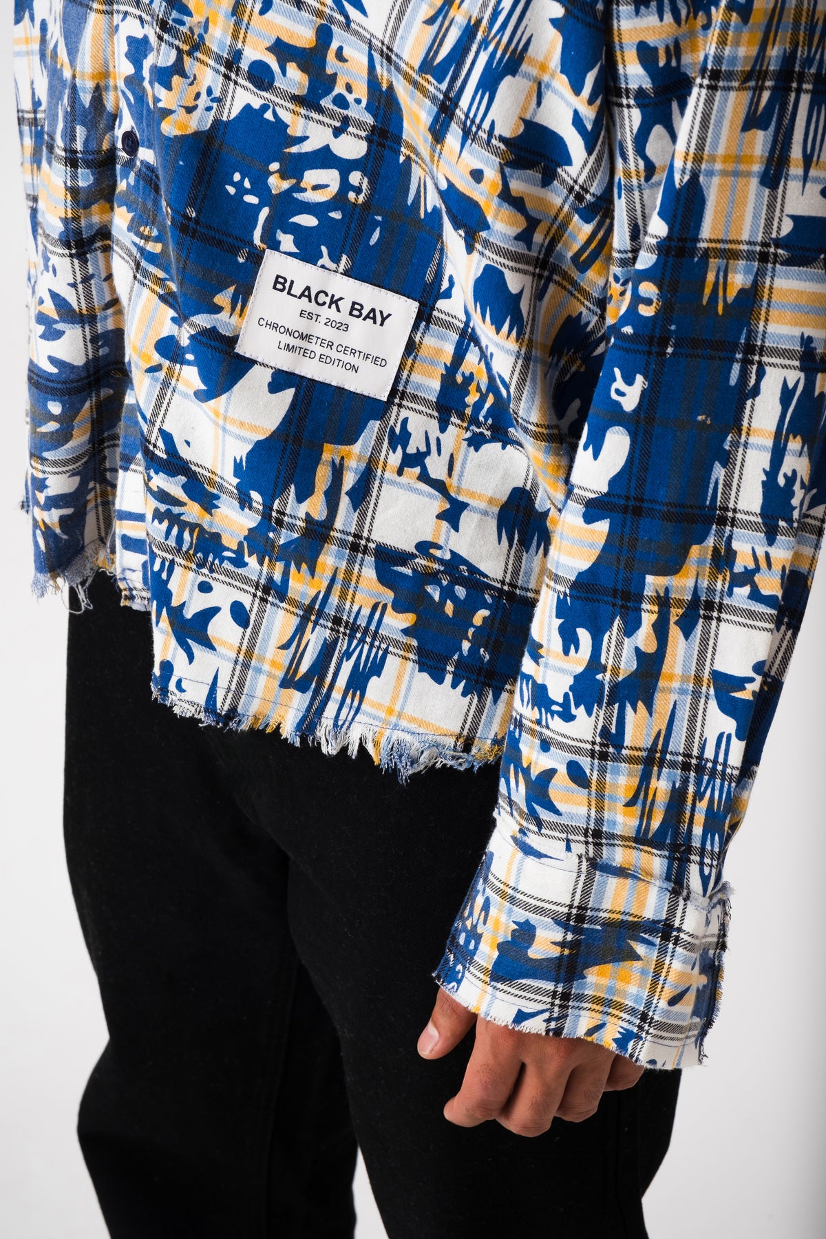 BLU CHAOS PLAID SHIRT