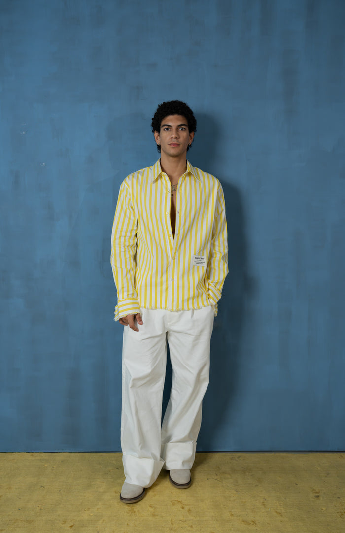 COASTAL AMARILLO STRIPE SHIRT