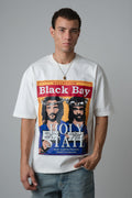 DENIM TEARS HOLYSTATE GRAPHIC T-SHIRT