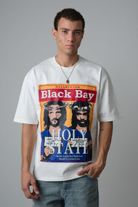 DENIM TEARS HOLYSTATE GRAPHIC T-SHIRT