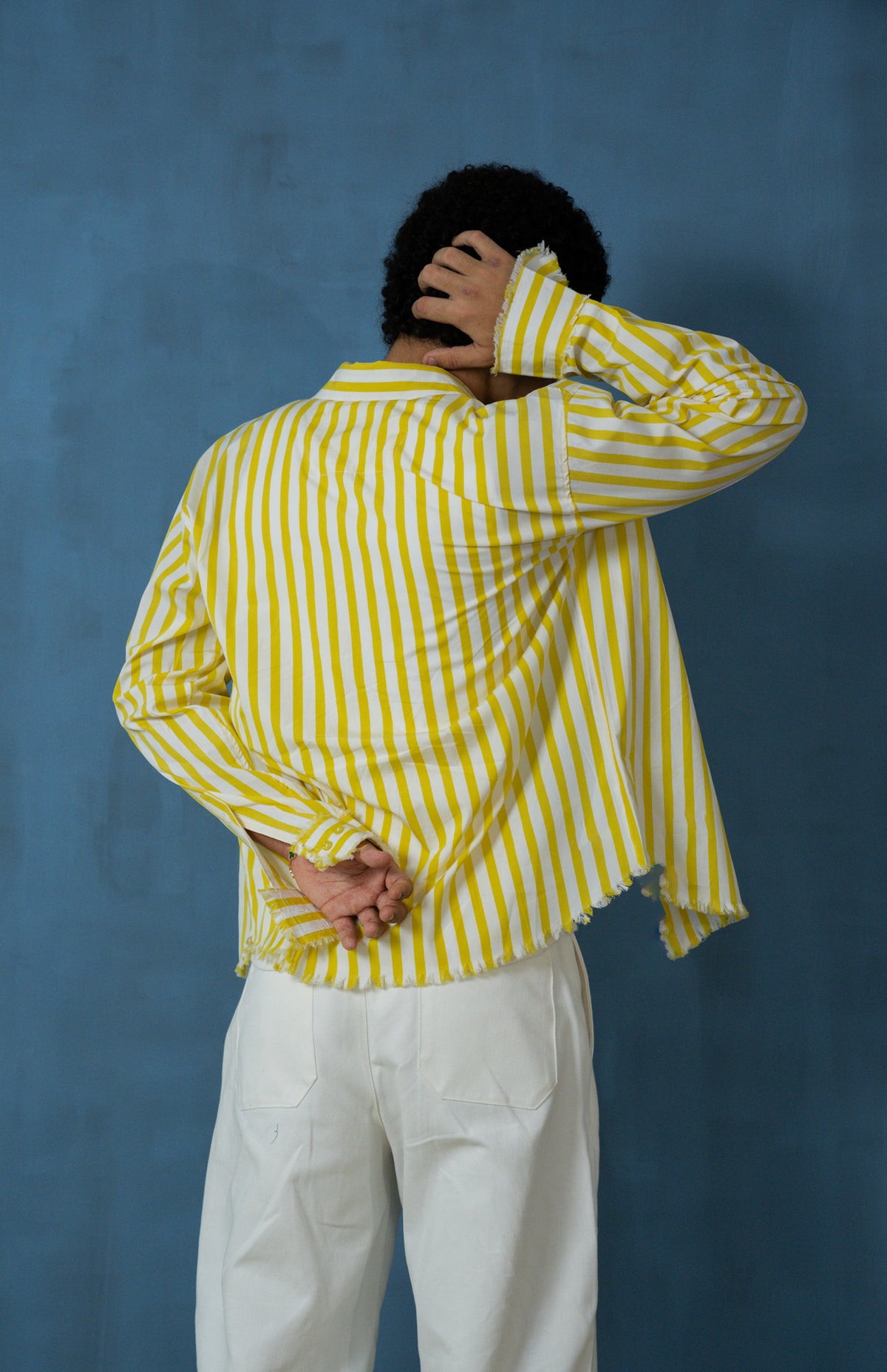 COASTAL AMARILLO STRIPE SHIRT