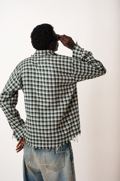 MOSS RIOT PLAID SHIRT