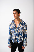 BLU CHAOS PLAID SHIRT