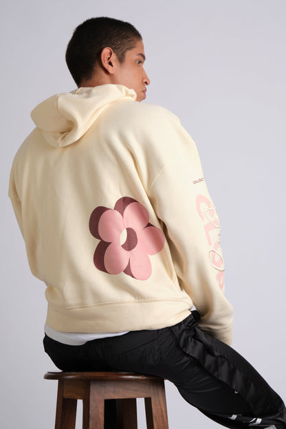 WEATHERED HOODIE IN BIEGE