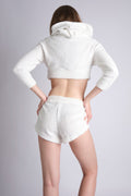 WHITE SHERPA CO-ORD SET