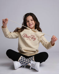 WEATHERED HOODIE IN BEIGE