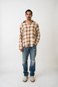DESERT FADE FLANNEL RAW EDGE SHIRT