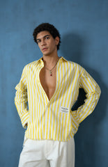 COASTAL AMARILLO STRIPE SHIRT