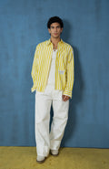 COASTAL AMARILLO STRIPE SHIRT