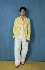 COASTAL AMARILLO STRIPE SHIRT