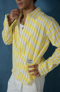 COASTAL AMARILLO STRIPE SHIRT