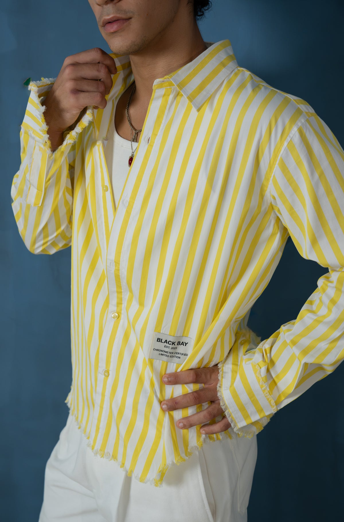COASTAL AMARILLO STRIPE SHIRT