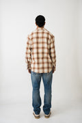 DESERT FADE FLANNEL RAW EDGE SHIRT