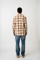 DESERT FADE FLANNEL RAW EDGE SHIRT