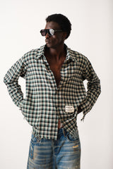 MOSS RIOT PLAID SHIRT