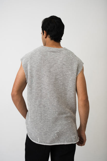 GREY COW BOY T