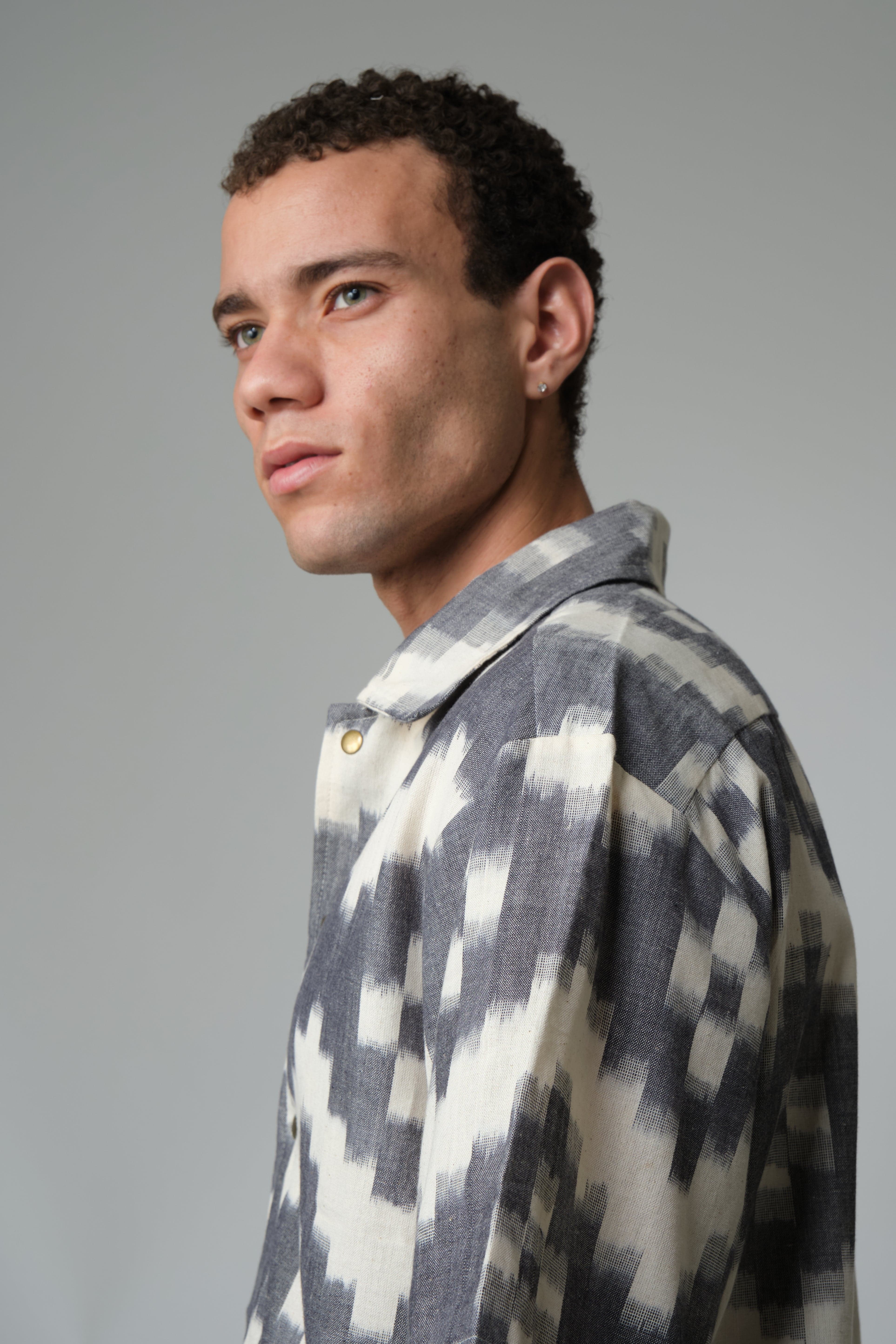 THE IKKAT-KHADI SHIRT