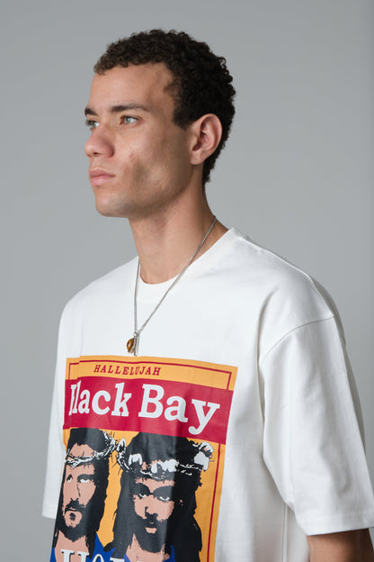 DENIM TEARS HOLYSTATE GRAPHIC T-SHIRT