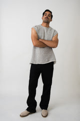 GREY COW BOY T