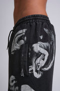 GRAPHIC-PRINT TRACK PANTS INSPIRED BY RENAISSANCE PAINTINGS