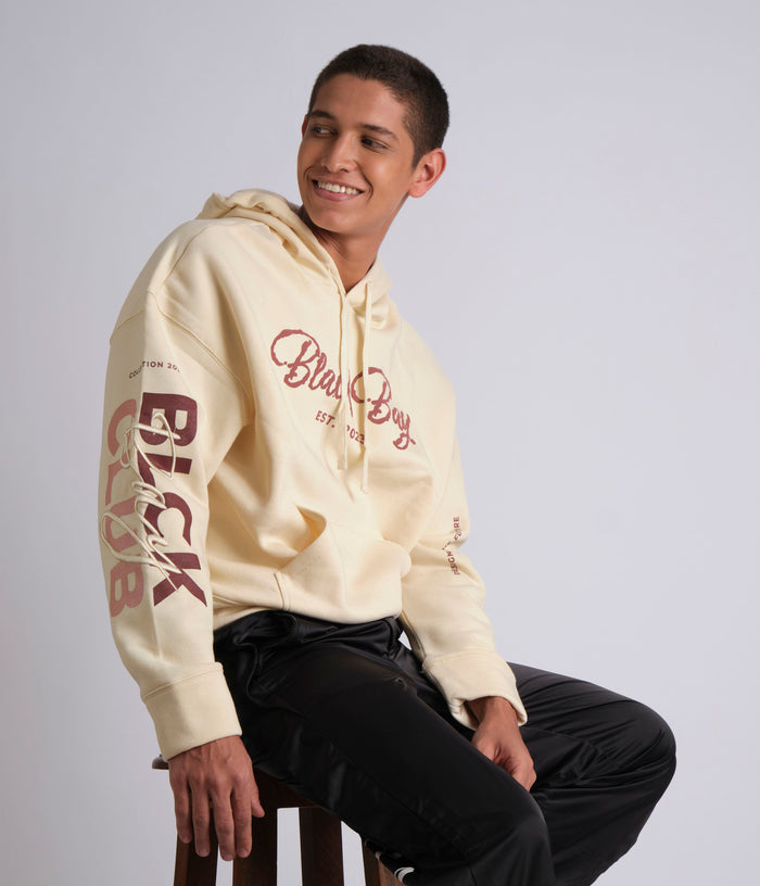 WEATHERED HOODIE IN BIEGE