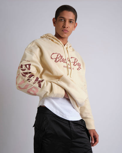WEATHERED HOODIE IN BIEGE