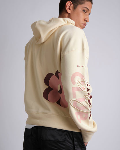 WEATHERED HOODIE IN BIEGE