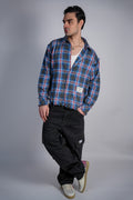 ROUGUE TARTAN RAW EDGE SHIRT